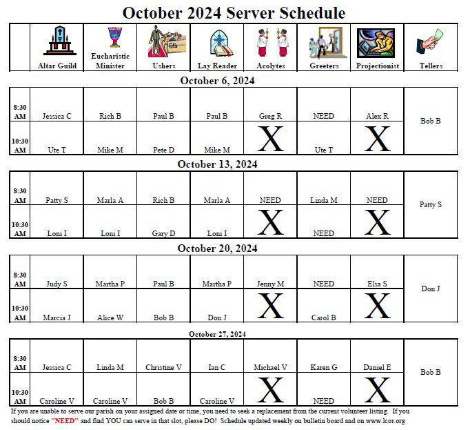 Web Version Serv Sched 10-24